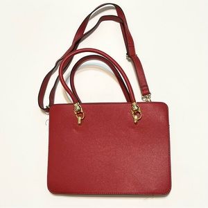 London Fog Red tote bag